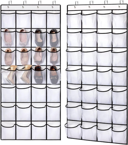 Space-Saving Over-the-Door Shoe Organizer