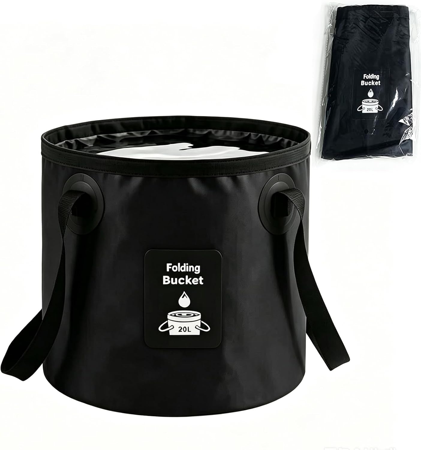 Portable Waterproof Collapsible Water Bucket