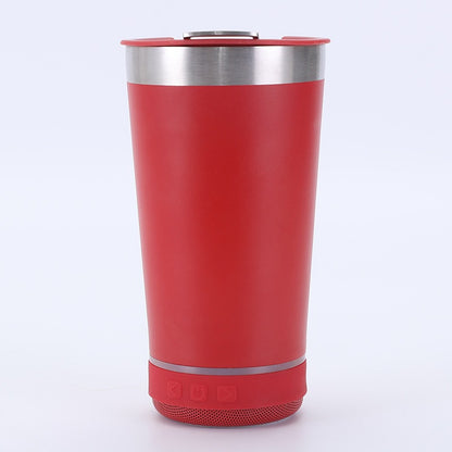 The Ultimate 2-in-1 Backyard Mug | 16 oz Insulated Tumbler & Detachable Bluetooth Speaker with Built-in Bottle Opener