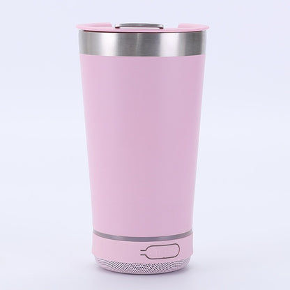 The Ultimate 2-in-1 Backyard Mug | 16 oz Insulated Tumbler & Detachable Bluetooth Speaker with Built-in Bottle Opener