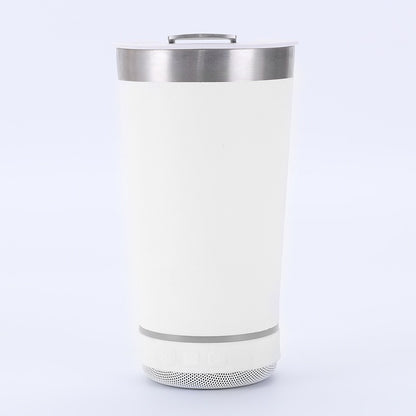 The Ultimate 2-in-1 Backyard Mug | 16 oz Insulated Tumbler & Detachable Bluetooth Speaker with Built-in Bottle Opener