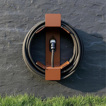 Heavy-Duty Detachable Garden Hose Holder &amp; Storage Rack