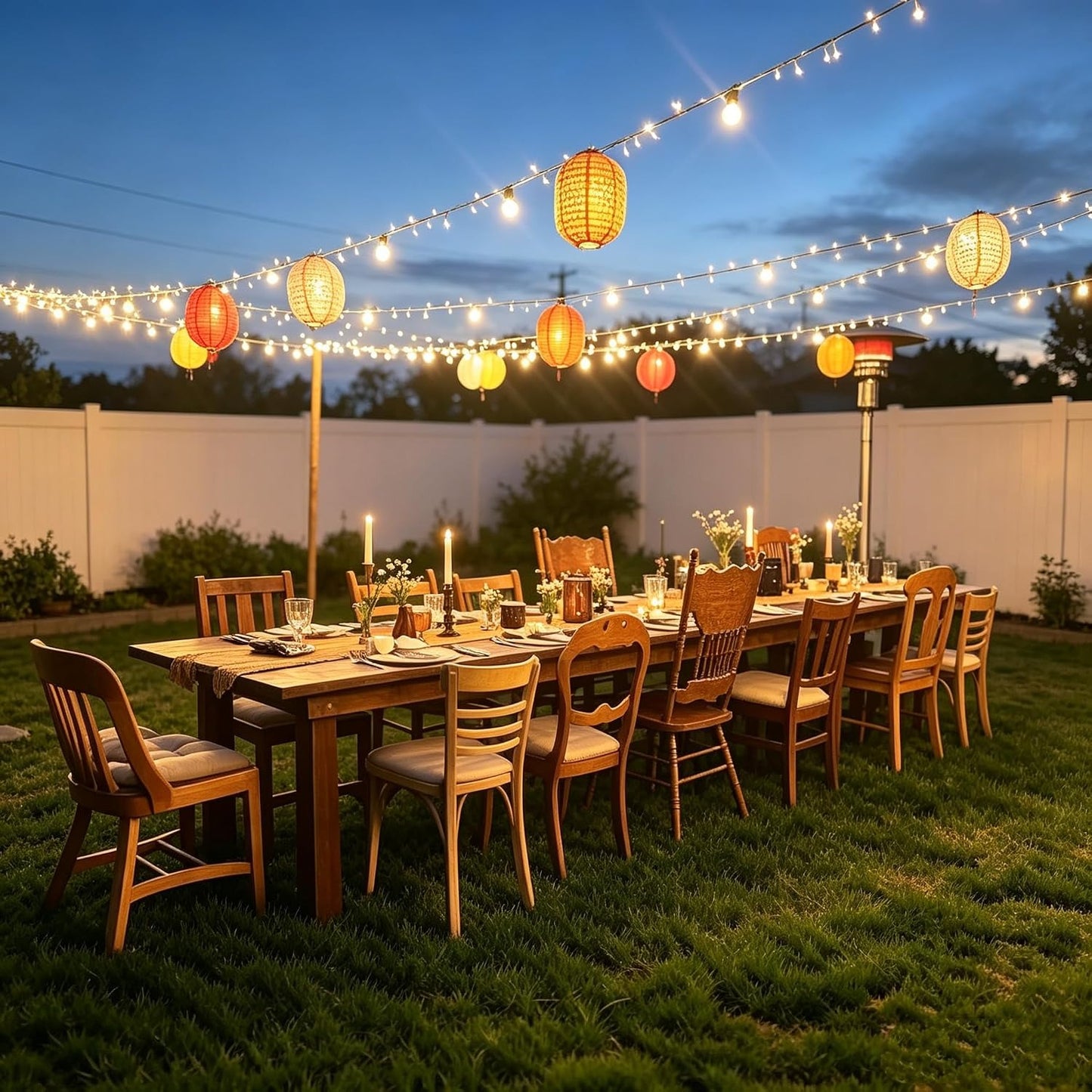 Handcrafted Hollow Paper Lantern Decor（Comes with LED bulbs）