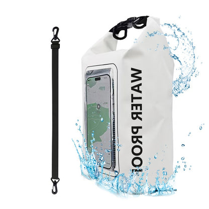 IP68 Waterproof Dry Bag with Touchscreen Phone Pocket – 68OZ/169OZ Crossbody for Kayaking, Fishing & Hiking**