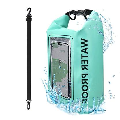 IP68 Waterproof Dry Bag with Touchscreen Phone Pocket – 68OZ/169OZ Crossbody for Kayaking, Fishing & Hiking**