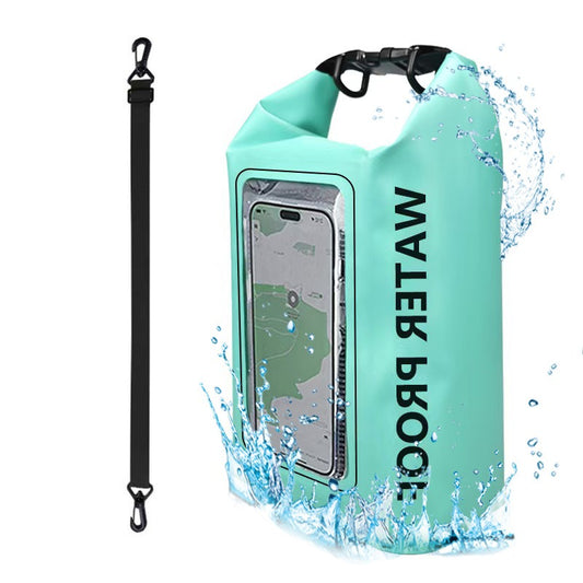 IP68 Waterproof Dry Bag with Touchscreen Phone Pocket – 68OZ/169OZ Crossbody for Kayaking, Fishing & Hiking