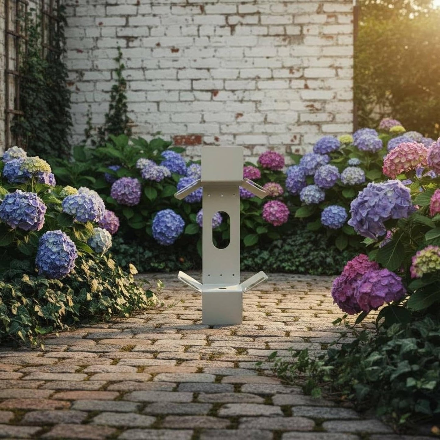 Heavy-Duty Detachable Garden Hose Holder &amp; Storage Rack