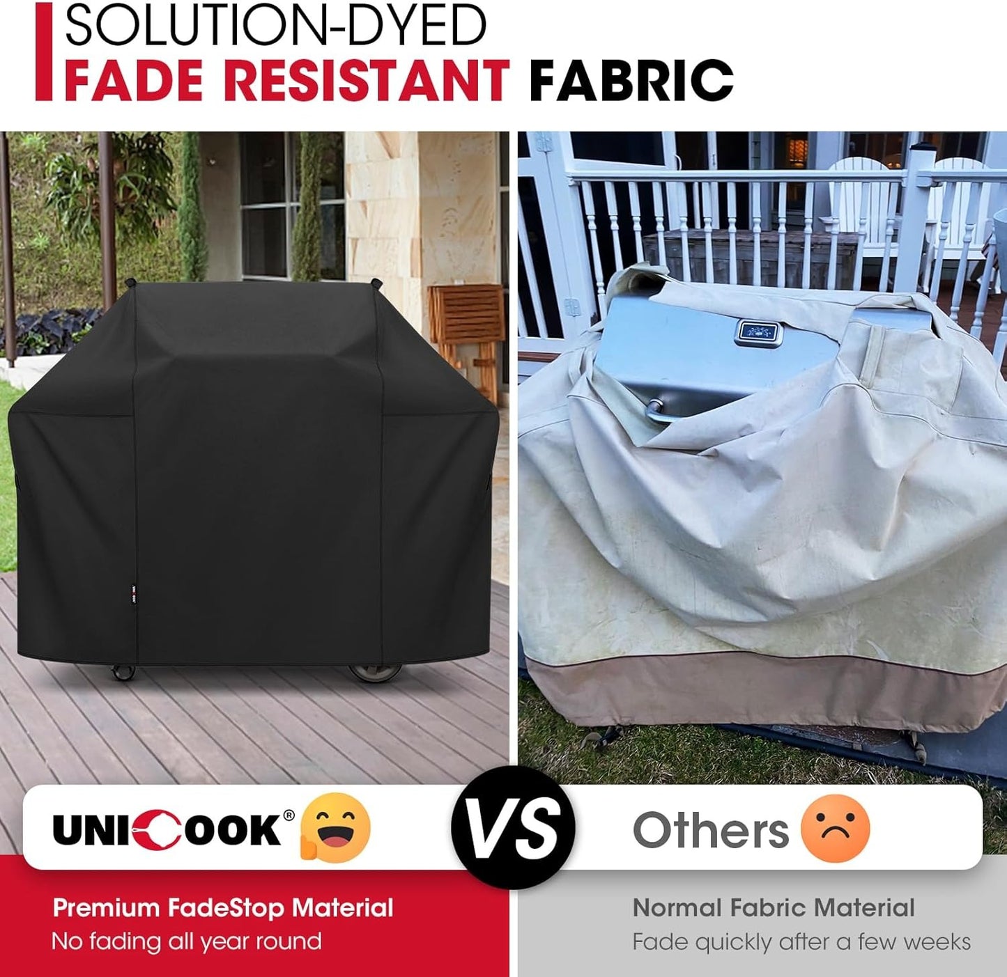 Heavy-Duty Waterproof BBQ Grill Cover