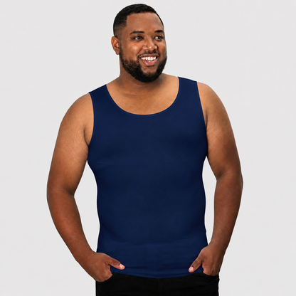Men's Sleeveless Compression Shirts - Slim Body Shaping Undershirts