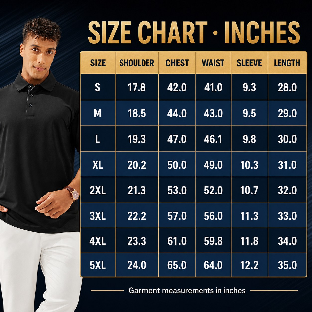 Men's Everyday Modern Stretch Polo Shirt