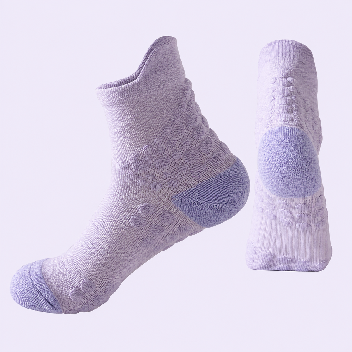 Athletic Non-Slip Cushion Quarter Socks for Men, Women & Youth – Performance Training & Sports