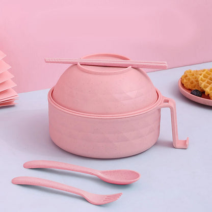 Microwave Ramen Cooker Bowl (6-Piece Set)— Easy Meals Without Cooking