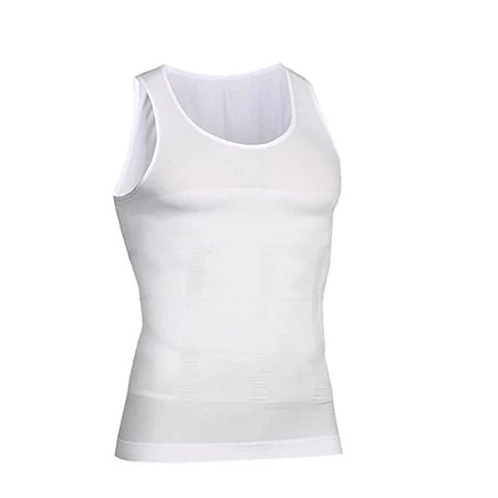 Instant Slimming: Men's Chest & Belly Compression Shaping Vest