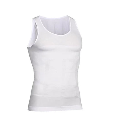 Instant Slimming: Men's Chest & Belly Compression Shaping Vest
