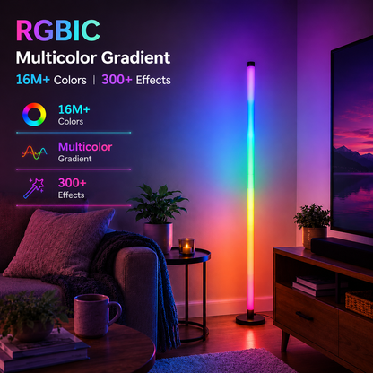 RGBIC Smart Floor Lamp — Turn Any Corner Into a Vibe