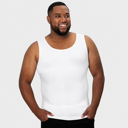 Men's Sleeveless Compression Shirts - Slim Body Shaping Undershirts